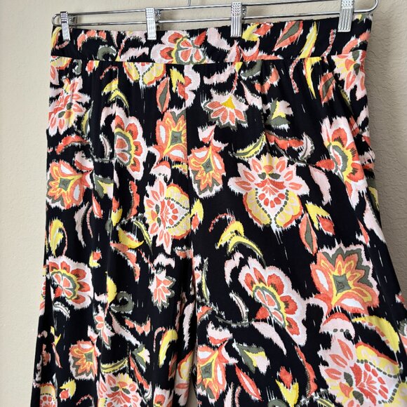 Torrid 3X Boho Floral Printed Pull-On Wide Leg Pant - Picture 6 of 10